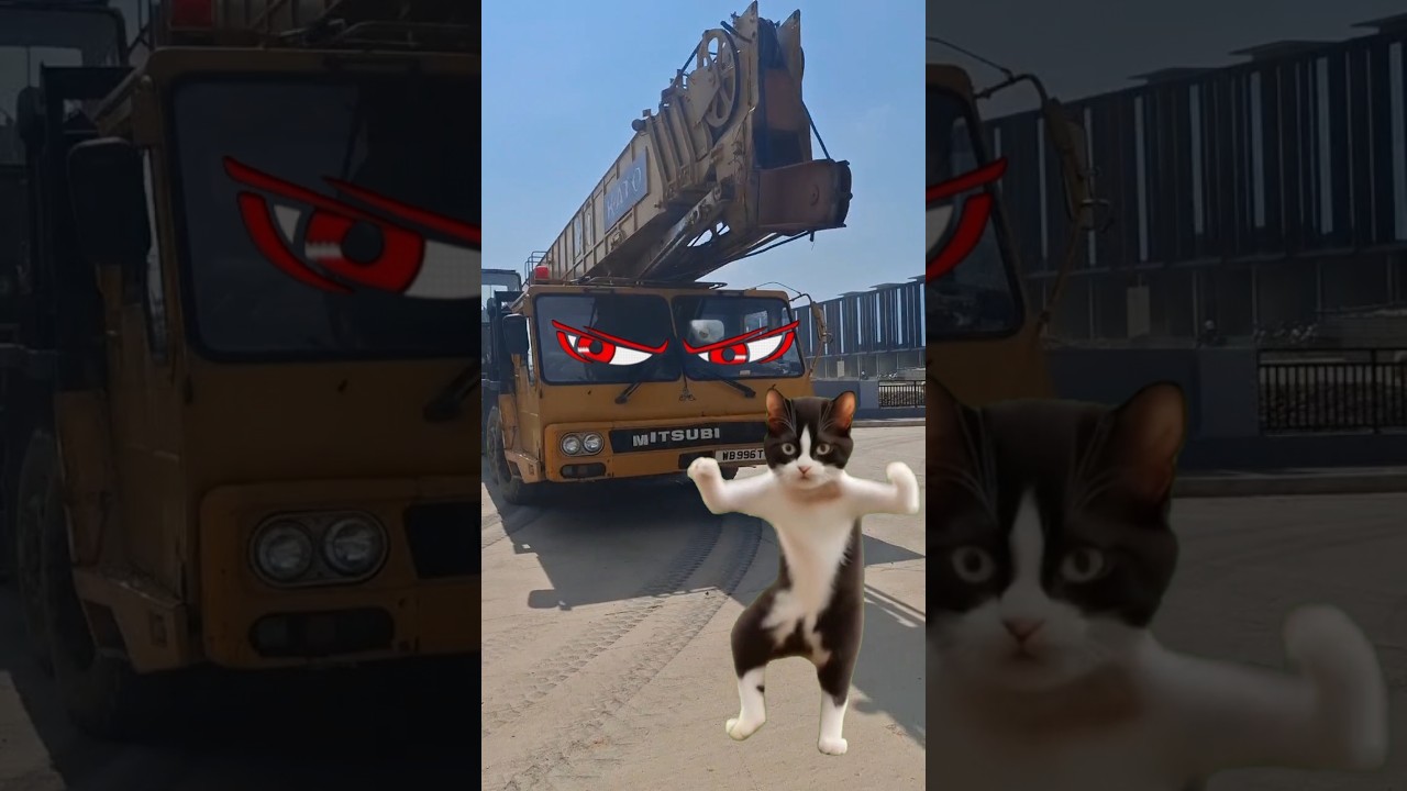 Alat berat Crane Mitsubishi Kato 