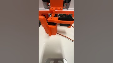 2 Degree of freedom Robot made by 3D printer and Servo motors #design #diy #homemade #technology