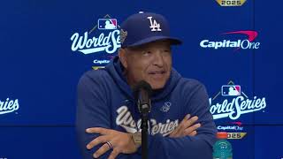 видео: Дэйв Робертс раскрывает план питчинга Сёхея Отани и Ёсинобу Ямамото в седьмой игре Мировой серии ... картинка: Дэйв Робертс раскрывает план питчинга Сёхея Отани и Ёсинобу Ямамото в седьмой игре Мировой серии ...