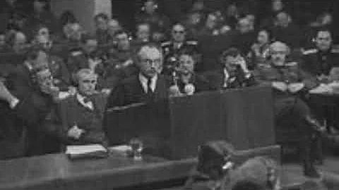 Nuremberg Trial Day 172 (1946) Hess Closing Argume...