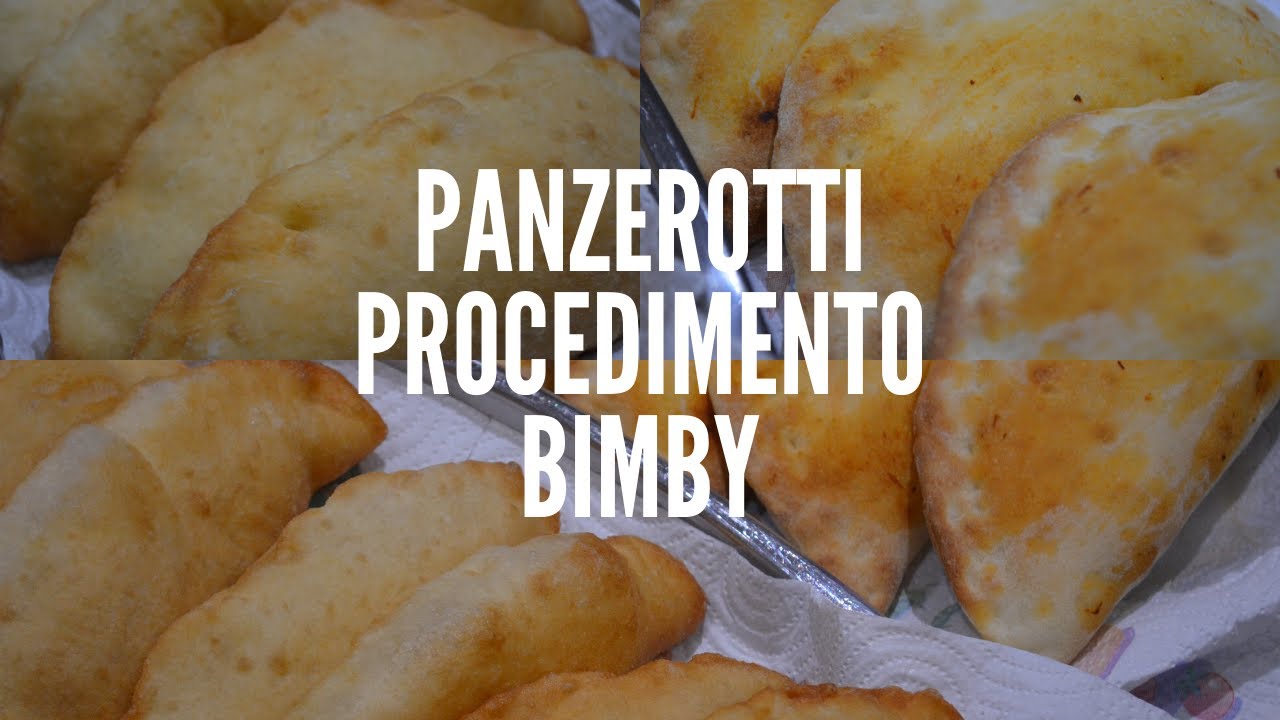 Panzerotti Fritti O Al Forno Bimby Youtube
