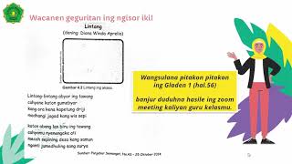 KELAS 3 BASA JAWA WULANGAN 4(A,B) TEKS GEGURITAN