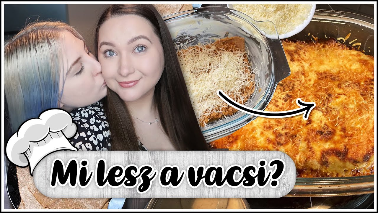 SZAFTOS LASAGNE HÁZI TÉSZTÁVAL - MI LESZ A VACSI? #9 // KLAUDIA