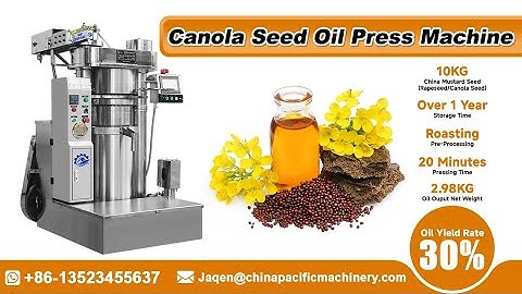 Cold & Hot Canola Seed Oil Press Machine|Rapeseed Oil Press Machine|Mustard Seed Oil Press Machine
