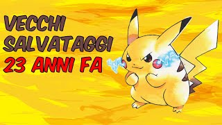 vecchi salvataggi pokemon giallo su gameboy color #shorts