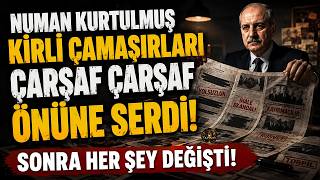Numan Kurtulmuş Kirli Çamaşırları Çarşaf Çarşaf Önüne Serdi! Sonra Her Şey Değişti...