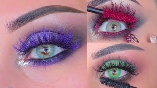 Simple Eye Makeup Tutorial for blue green eyes | Smokey Eyes Compilation 2017