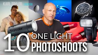 10 Creative Photoshoot Ideas You Can Do With One Light