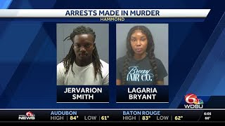 Two people arrested, accused in Hammond man's murder