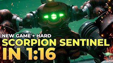 [Speedrun] FFVII REMAKE - SCORPION SENTINEL 1:16 (HARD mode - strat w/o RNG)