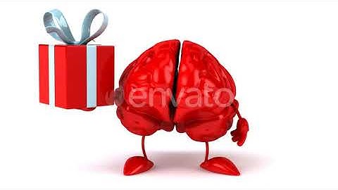 Cartoon brain | Motion Graphics - Envato elements