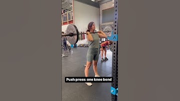 The difference between a strict press, push press and push jerk