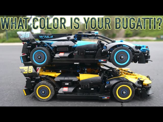 LEGO Technic Bugatti Bolide Agile Blue Reviewed - YouTube