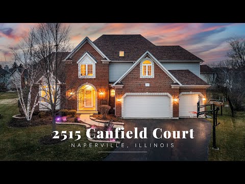 2515 Canfield Ct, Naperville, IL home video tour