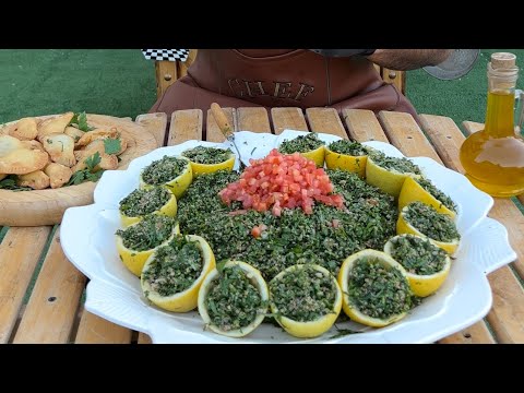 التبولة على طريقتي بشكل مميز شيف الطبيعة تبولة