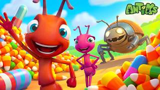 Race To The End! 🥇 | Animal Adventures | Antiks Kids Cartoons