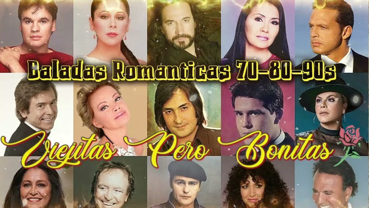 JUAN GABRIEL, ROCIO DURCAL, MARCO ANTONIO SOLIS, YURI, JOSE JOSE - BALADAS INMORTALES 70S 80S 90S