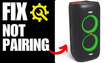 JBL PartyBox 100 Not Connecting - How To Fix