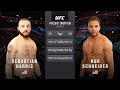 UFC 4 | Sebastian Harris vs Bud Schneider | Middleweight | BL studio 7