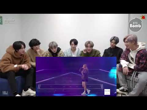 Bts reaction to blackpink - boombayah concert