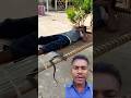 आदमी के चारपाई पर सांप चढ़ा 😱 #shorts #viral #snake #viralshorts