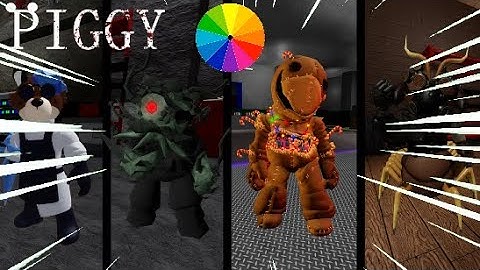 ROBLOX PIGGY RANDOM MAPS, SKIN AND TRAP CHALLENGE PART 10!! (Roblox Piggy Build Mode)