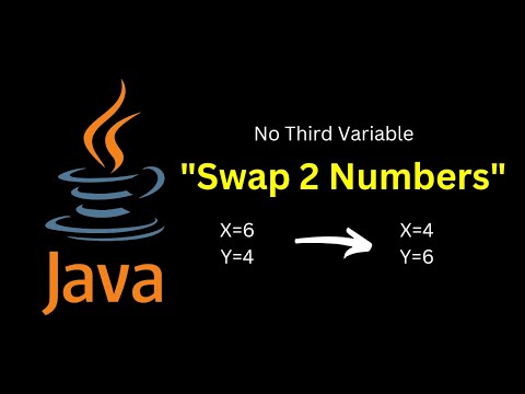 Swap Two Numbers in Java Without a Third/Temporary Variable