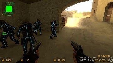 Counter-Strike: Source Direct3D9 Bone ESP + AIMBOT