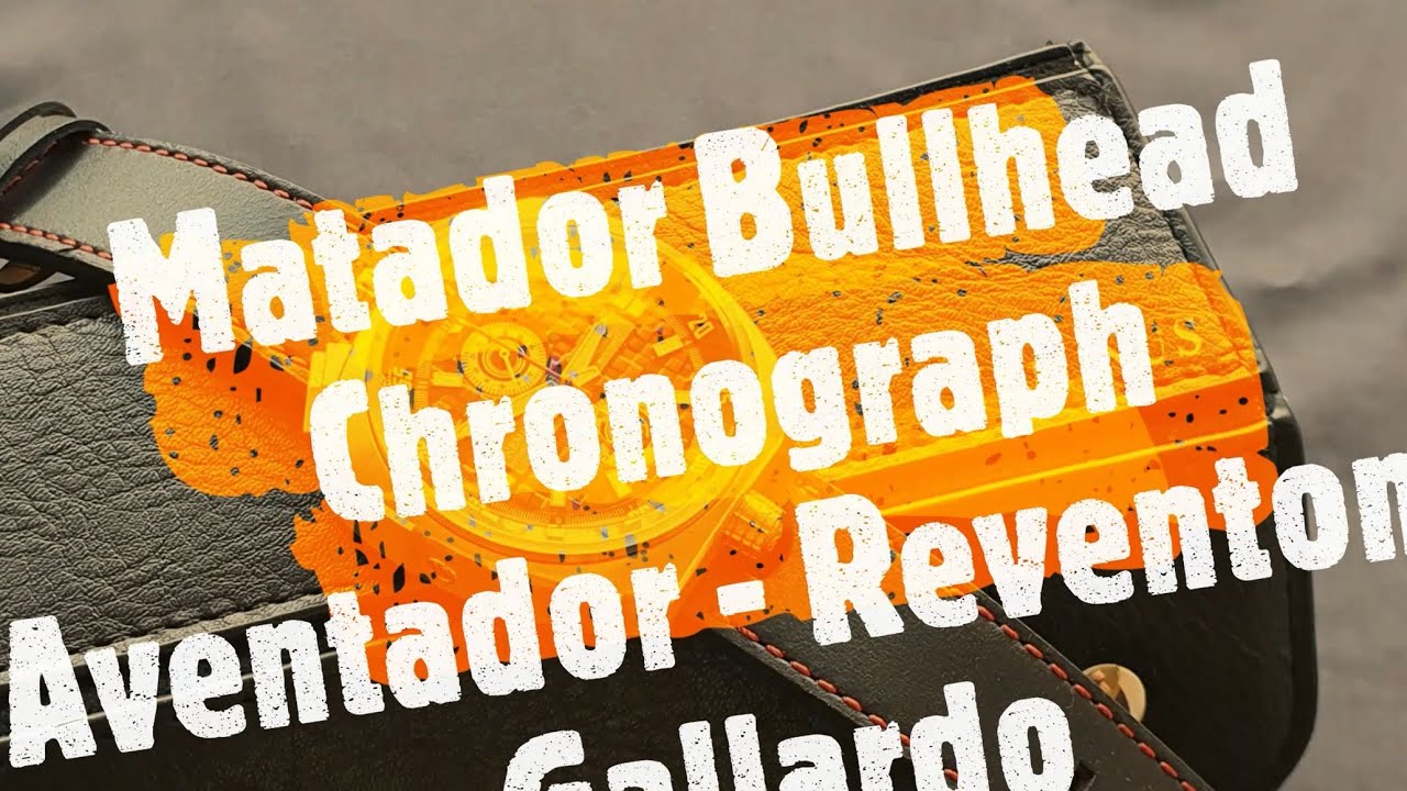 Neminus Matador Aventador Bullhead Chronograph 300m   