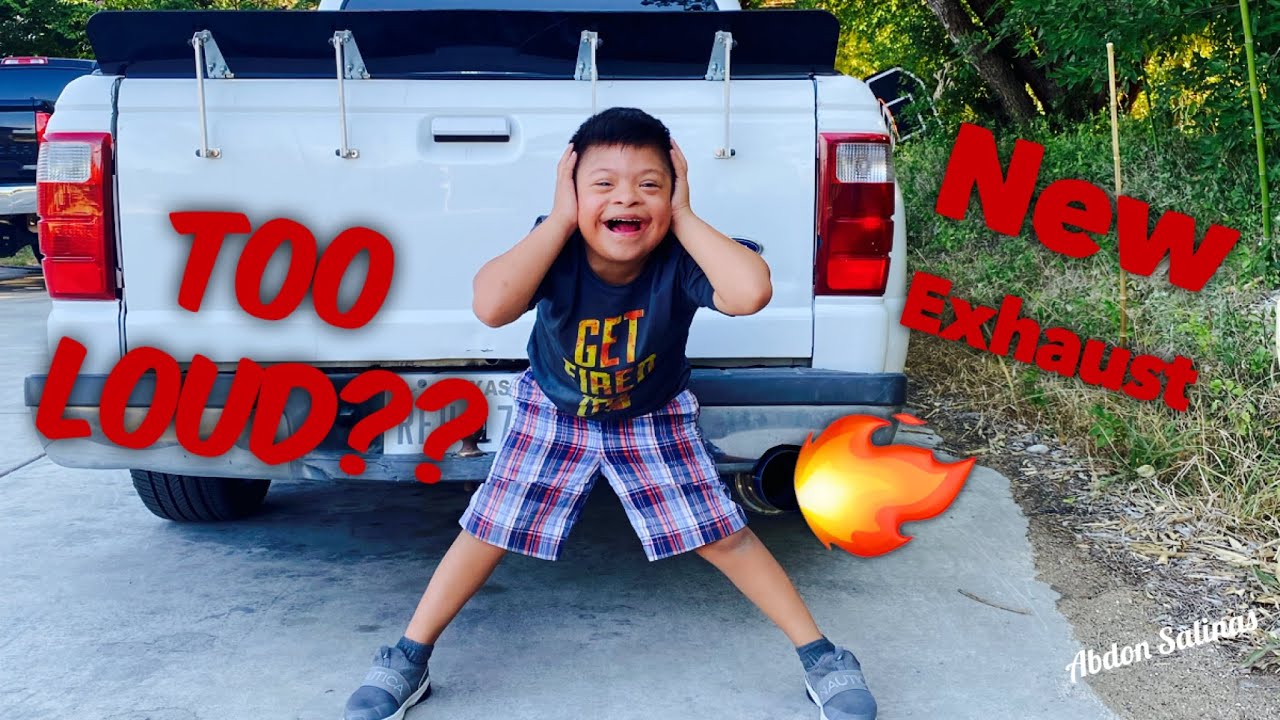 Autocross Ranger Gets Custom Exhaust!!!! - YouTube