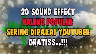 20 sound Effect Paling Populer dan sering dipakai youtuber (Bebas Copyright)