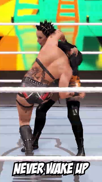 Shotzi 'Never Wake Up' In WWE Games #shorts
