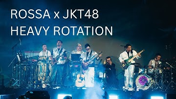 HEAVY ROTATION - JKT48 x ROSSA HERE I AM CONCERT (RIO ALIEF DRUM CAM)