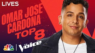 Omar Jose Cardona Performs Celine Dion's 'My Heart Will Go On' | NBC's The Voice Top 8 2022