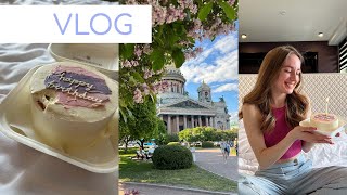 Отмечаю день рождения в Санкт-Петербурге | VLOG 19