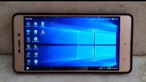 Install & Run Windows 10/7/Vista/XP on any Android device without Root | make Android computer