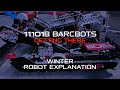 Winter robot explanation  vex over under  11101b