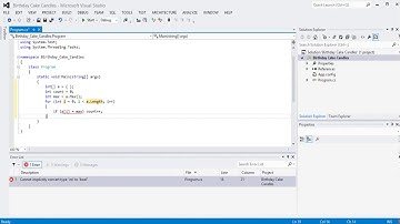 Birthday Cake Candles HackerRank(Solving HackerRank Problems in C#)
