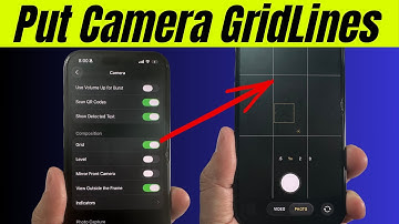 Any iPhone - How to Add Grid Lines on iPhone camera iOS 26