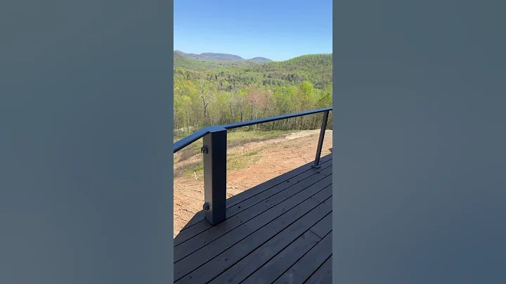 Custom welded hand railing installed