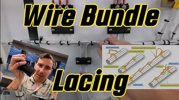 🛠️ How to Tie and Lace Aircraft Wire Bundles | A&P Practical Project Sunday Double Feature Part 1!!
