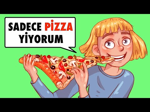 Günde 3 Öğün Sadece Pizza Yiyorum - İşte Benim Hikayem