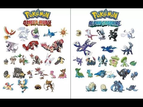 Os MELHORES POKEMON EXCLUSIVOS De EMERALD RUBY SAFIRA! 