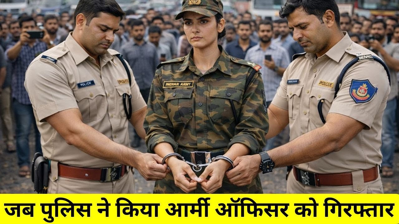 पुलिस ने आर्मी अफसर को  किया गिरफ़्तार... और 1 मिनट में पूरे थाने की हवा निकल गई!