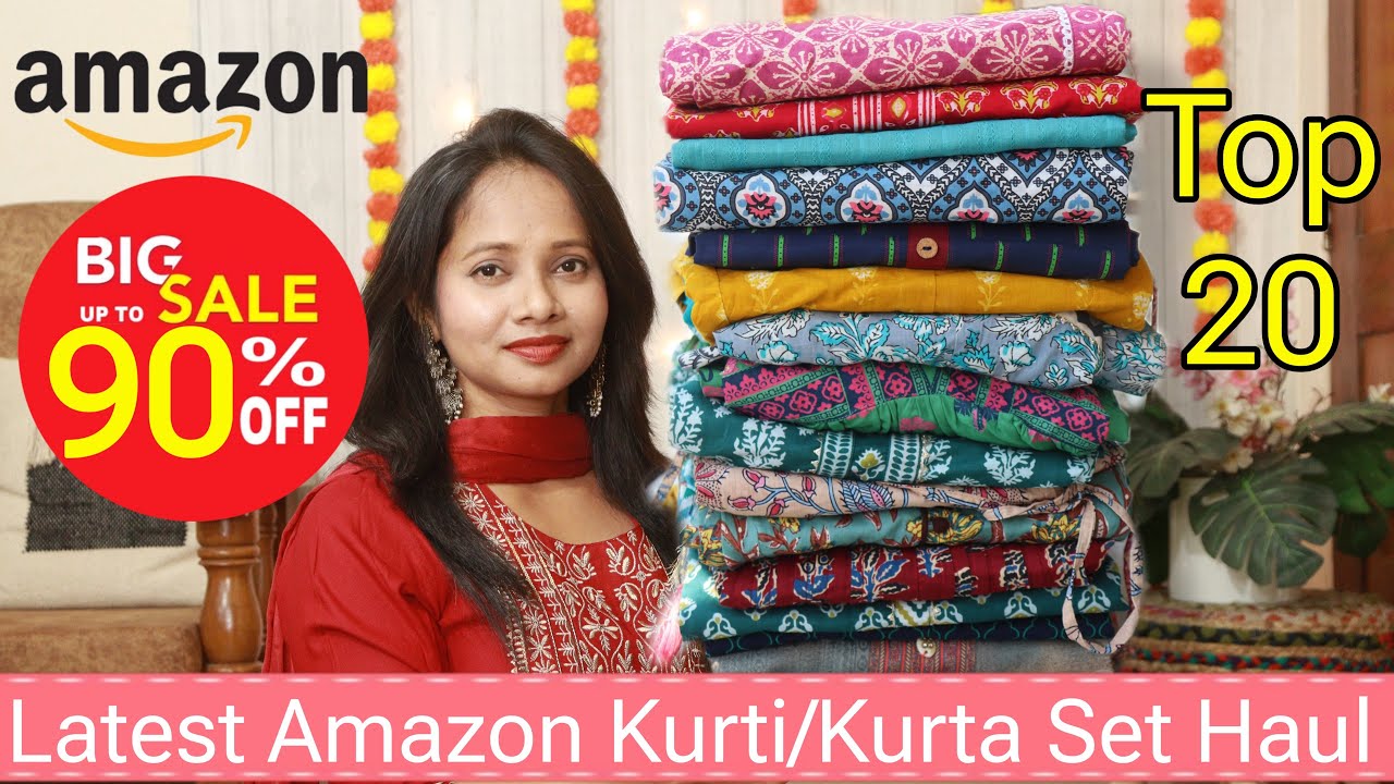 Buy Grua Women's Cotton Anarkali Kurta (EW-GR001-S, Blue, Small) at Amazon .in