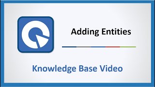 Adding Entities