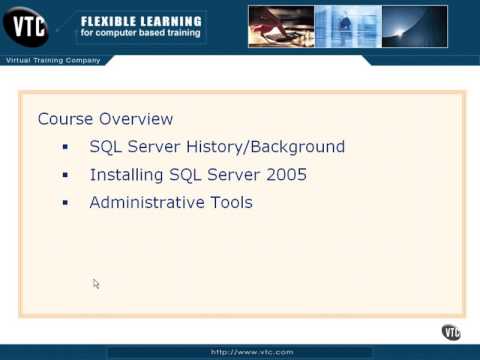 SQL Server 2005 online training Video Tutorial 6