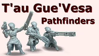 Kitbashing T'AU GUE'VESA : Pathfinders