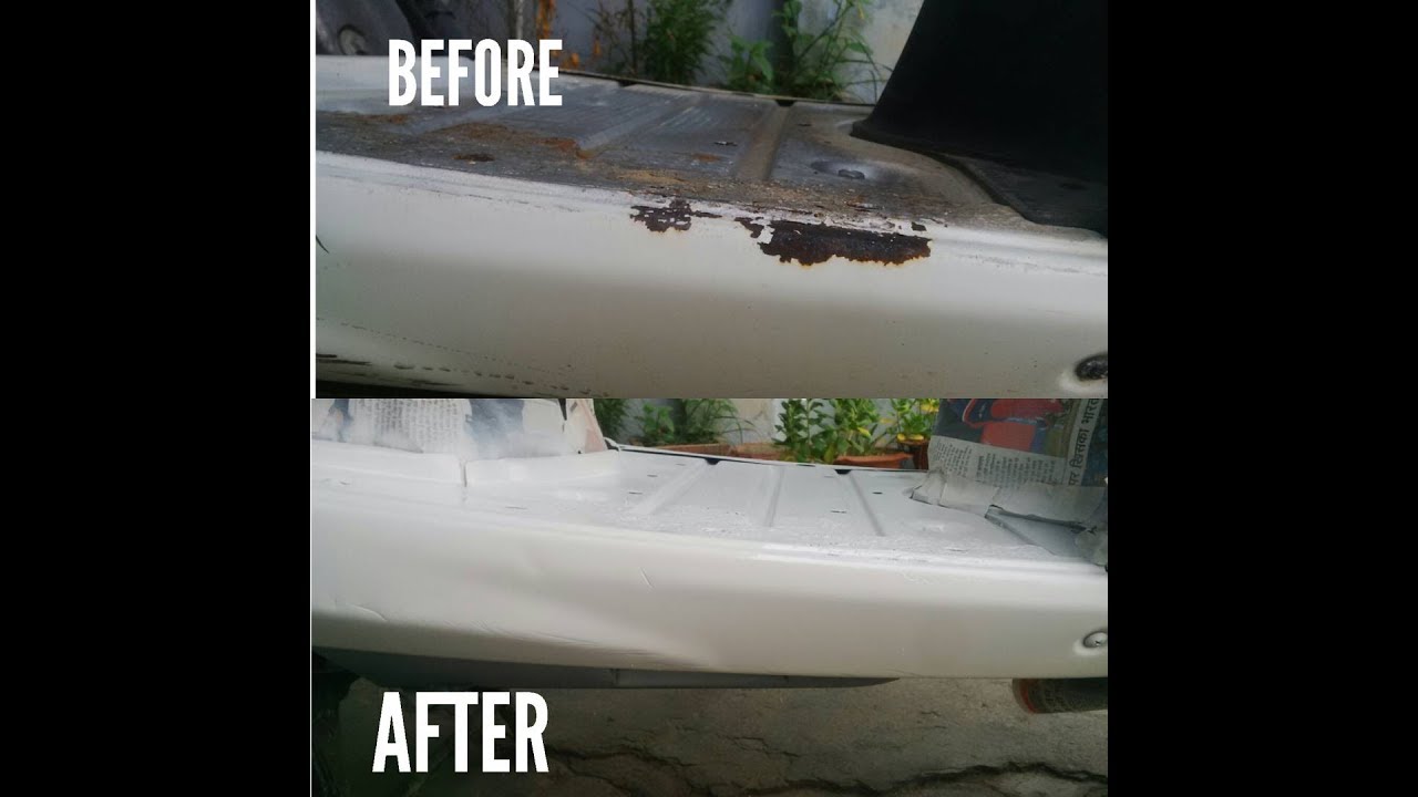 DIY HOW TO REMOVE RUST - YouTube