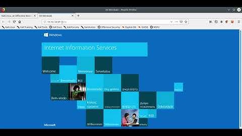 Upload PHP Backdoor on a Windows IIS 10 Server - OSCP